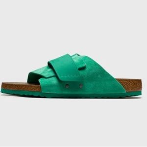 Birkenstock Womens Size 11 EU 42 Kyoto Bold Green Suede/Nubuck Sandals NEW